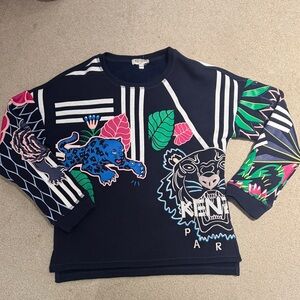 Kenzo Kids Multicolor Graphic Sweatshirt